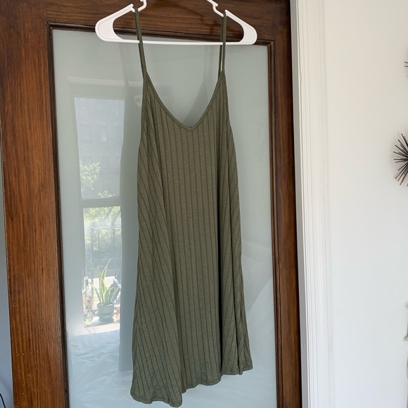 Urban Outfitters wide-ribbed knit slip dress - Picture 1 of 7